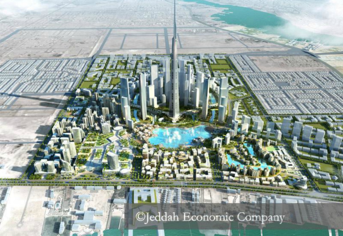 jeddah tower location