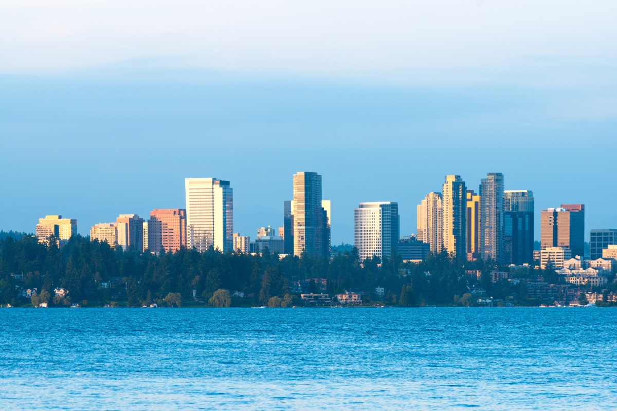 Bellevue in Washington topped the 125,000–249,999 population category Bellevue in Washington topped the 125,000–249,999 population category