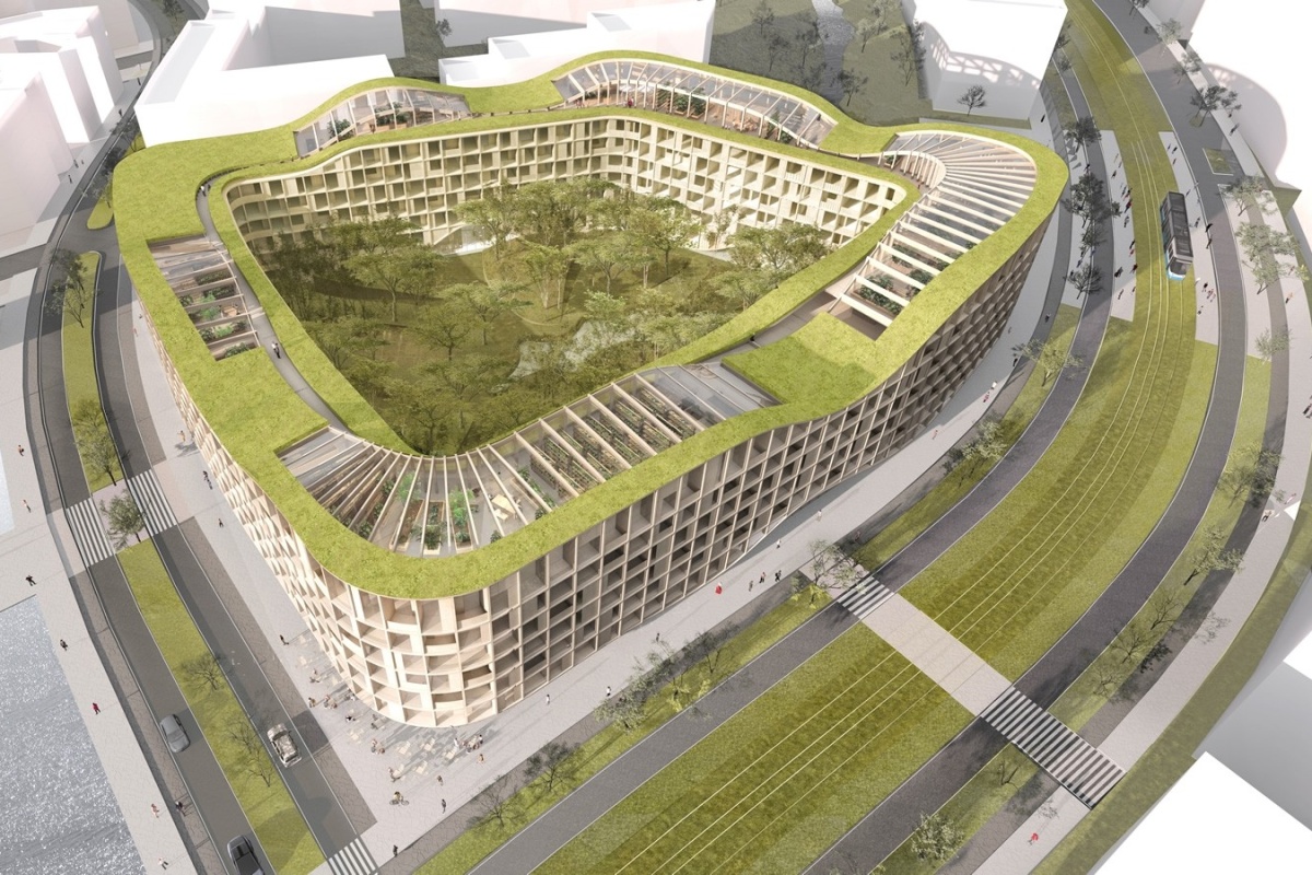 Lifandi Landslag, which will be a zero-carbon living landscape in Reykjavik