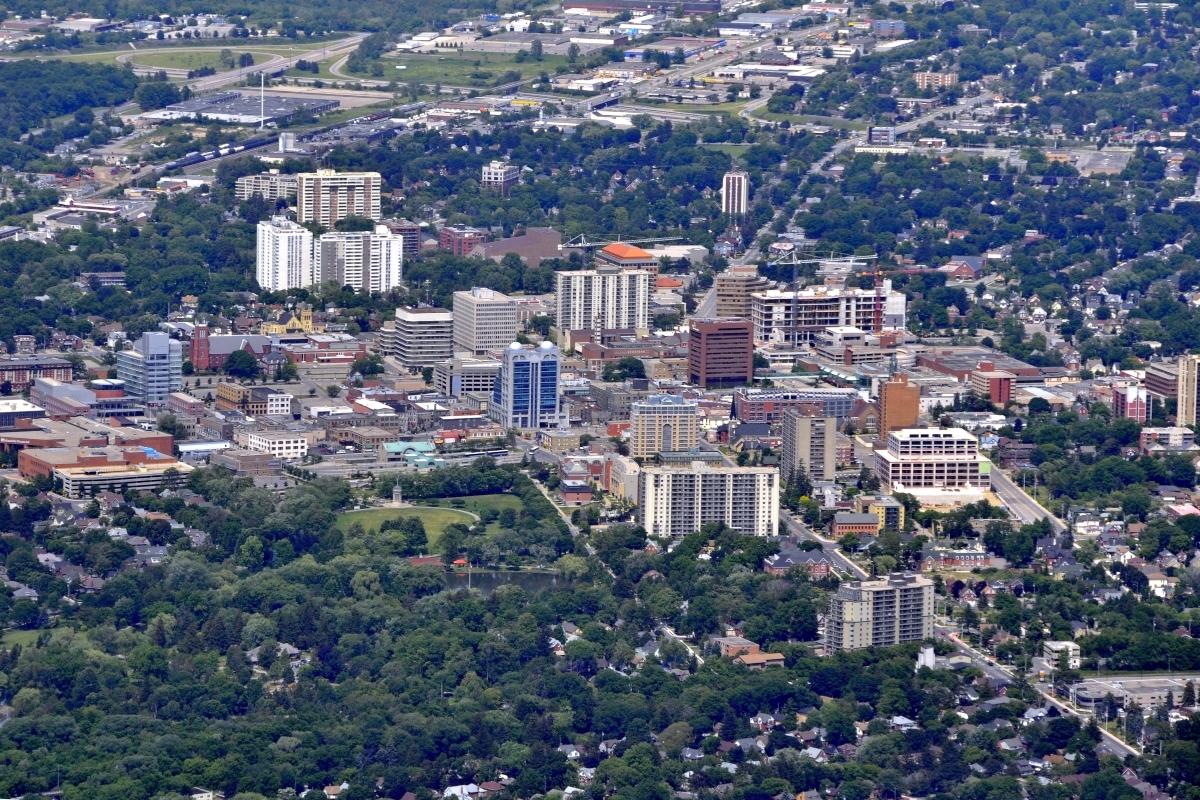 Kitchener Ontario Aerial Adobe 